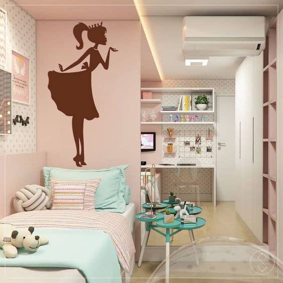 Kayra Decor Princess World Large Stencil for Wall Painting - Size 78 X 60 (KHSNT463) (B074CF5Z6Q) Amazon Price History, Amazon Price Tracker