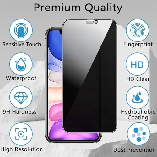 Image of Tempered Glass Screen Protector (For iPhone 11 /XR (Privacy))