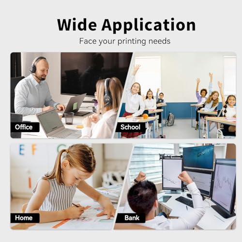 Image of 68XL Ink Cartridge Replacement for HP 68 Ink Cartridges Black /Color Combo Pack 68e Ink for HP Envy 6110e 6120e 6122e 6130e 6132e 6133e 6520e 6530e 6531e 6532e 6552e 6555e 6558e Printer (2-Pack)