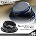 G-PLUS Angled Speaker Enclosures Boxes Pods Mount Door Kick Panel Rear Deck 6.5