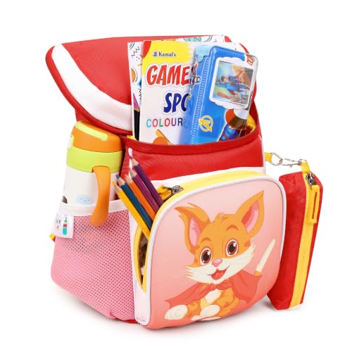 Image of Ligo 14 Inch Kindergarten School Bags for Boys & Girls | Suitable for Nursery to UKG Kids