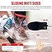HolyElks Sliding Mitt,Baseball Softball Sliding Glove for Kid Youth Adult - Flexible,Breathable,Durable,Easy to Wear,Ambidextrous (Black, Child)