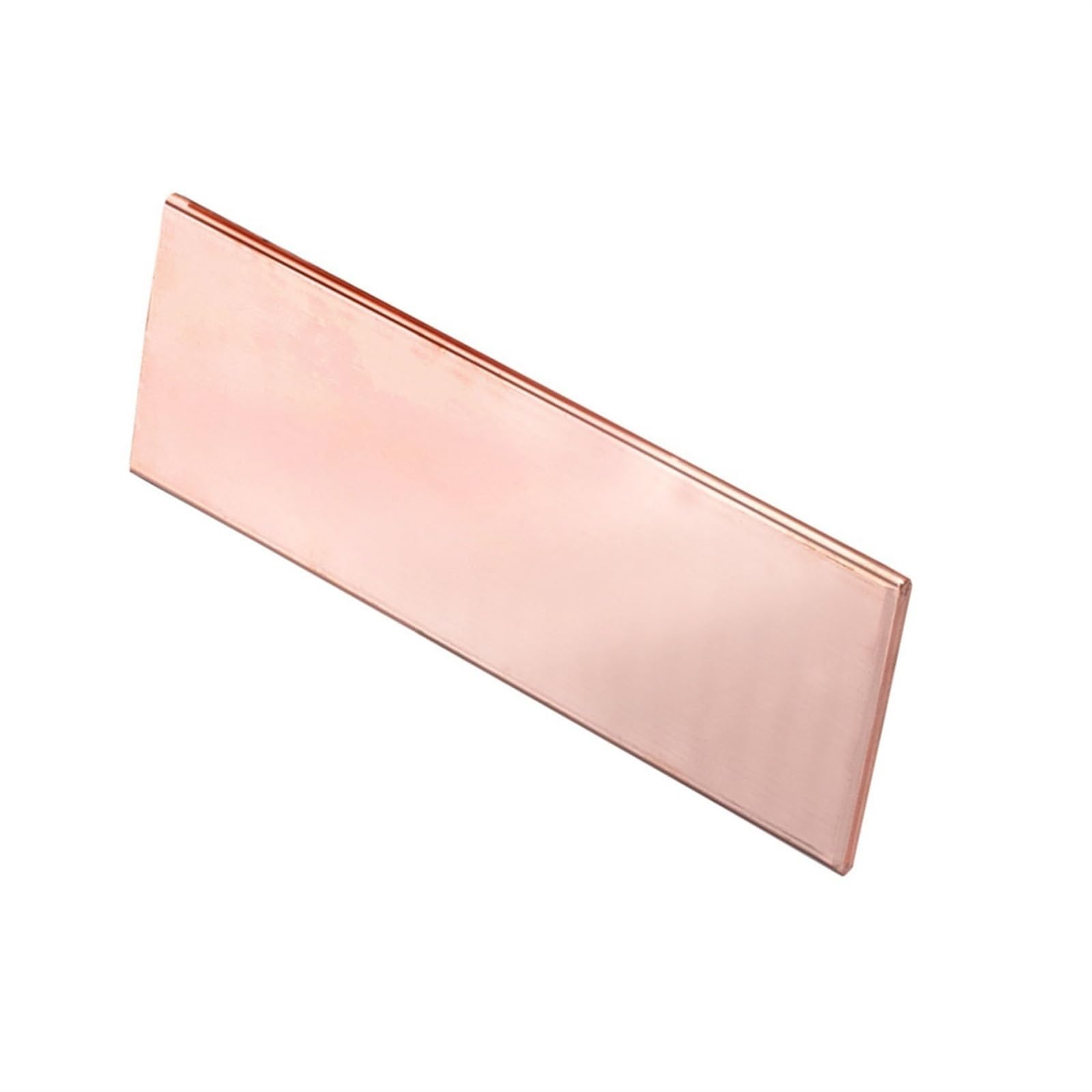 GTPBAO Placas de varilla cuadradas de cobre pulido for amoladoras angulares con diseño en forma de herradura Artesanía sólida(10x10x500mm)