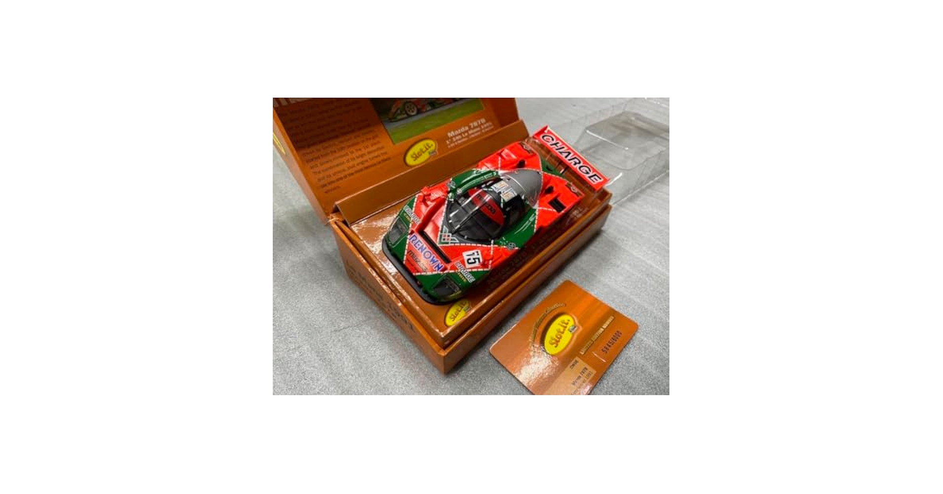 Amazon.co.jp: スロットイット CW06 マツダ787B ルマン優勝車
