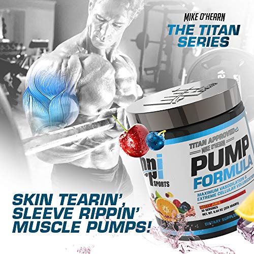 Bpi Sports Pump Formula - Mike O’hearn Titan Series - Caffeine Free Pre-Workout Powder - Dim, L-Citrulline, Citrulline Malate - Muscle Builder And Muscle Recovery (Natty Juice, 8.46Oz) #TOP5