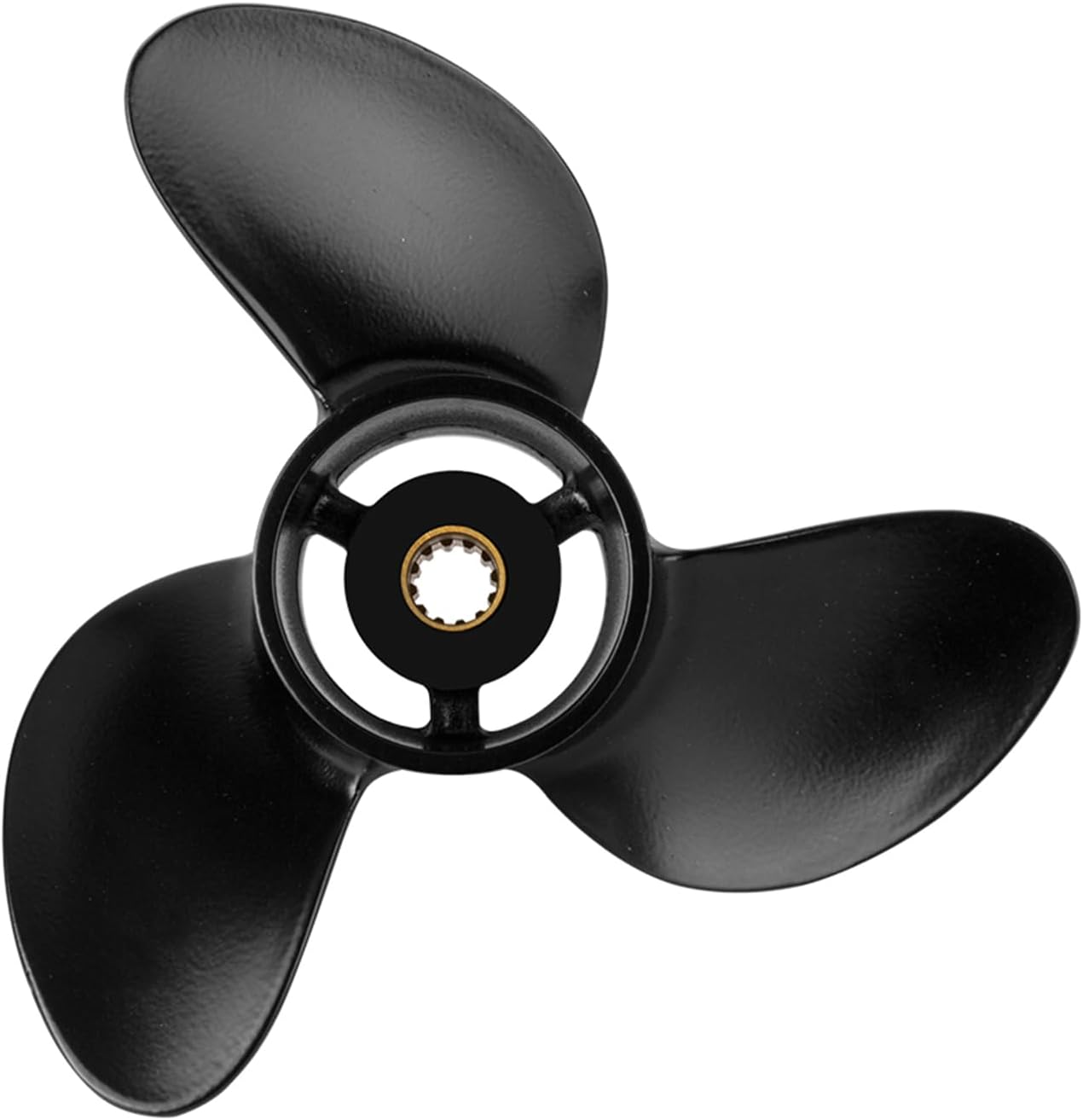7.8 x 8 Aluminum Boat Outboard Propeller fit Tohatsu Nissan & Mercury Engines 4-6HP, 3R1B64516-2, 12 Spline Tooth RH, 3 Blades
