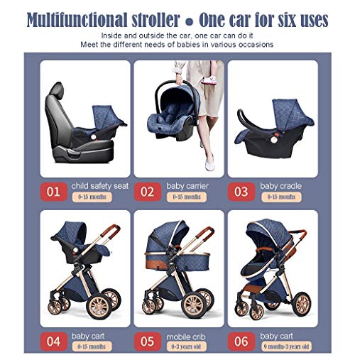 Baby Travel System 3 In 1, Baby Reissysteem, Kinderwagen Reissystemen, 3 In 1 Kinderwagen, Aparte Reiswieg, Babywagen… - Afbeelding 3