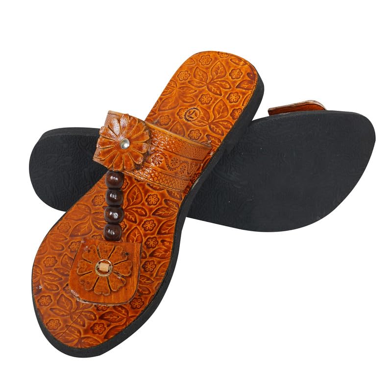 dfr Ethnic Slippers for Women Daily Use Comfortable Girls Slippers-picture-36