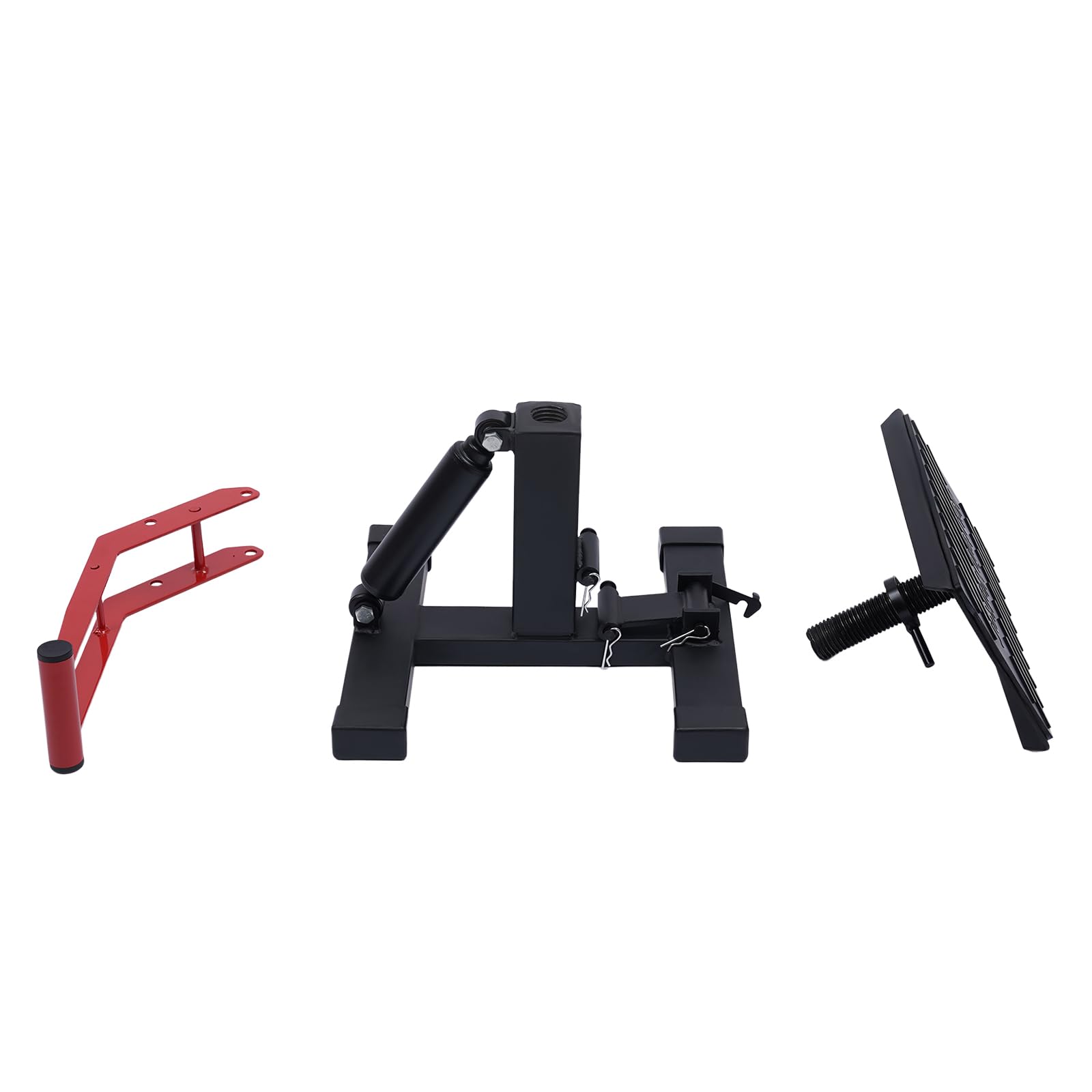 Dirt Bike Lift Stand, Sollevatore idraulico per moto, 150 kg, funzionamento di sollevatori idraulici, altezza regolabile per moto accessori di riparazione strumenti, per riparazione bici