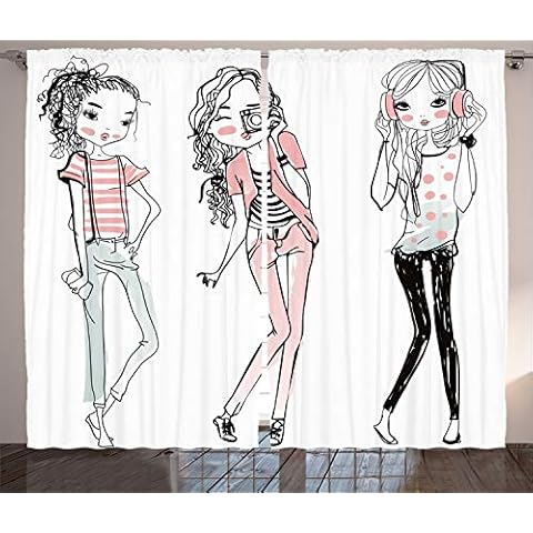 ABAKUHAUS Rideaux Cartoon Cover