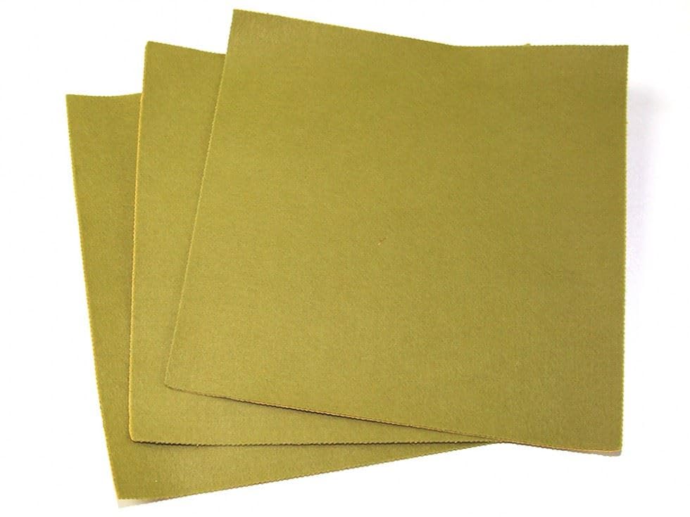 Minerva 9" Acrylic Felt Fabric Sheets (Value Pack) for Toymaking, Homecrafts, Handicrafts & DIY Sage Green - per Pack of 10
