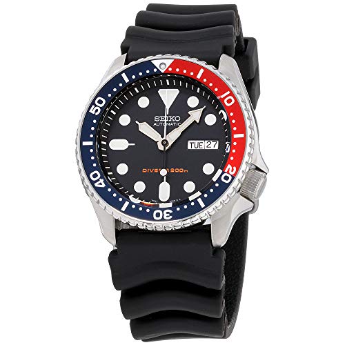 Seiko Divers Navy Dial Rubber Strap Men's Watch SKX009P9
