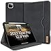 Produktbild iPad Pro 12.9 Hülle 2022 Neue iPad Pro 6./5./4./3. Generation Hülle 2021&2020&2018 PU-Leder mit Stifthalter/Taschen-Folio-Ständer Smart Cover mit Auto Sleep/Wake [Unterstützt kabelloses Laden]