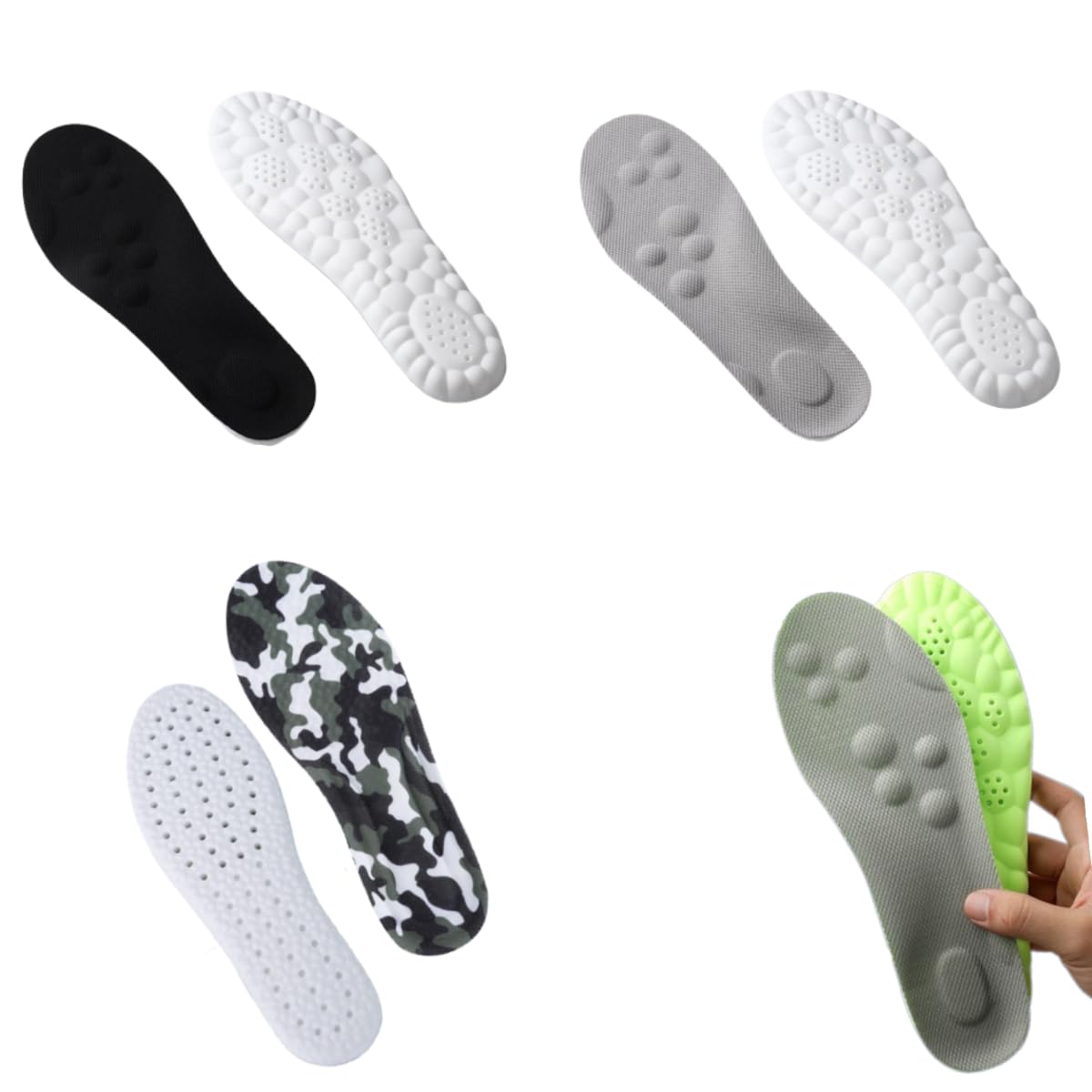 Semelles Massage Nuage Pour Hommes | Semelles Respirantes Pour