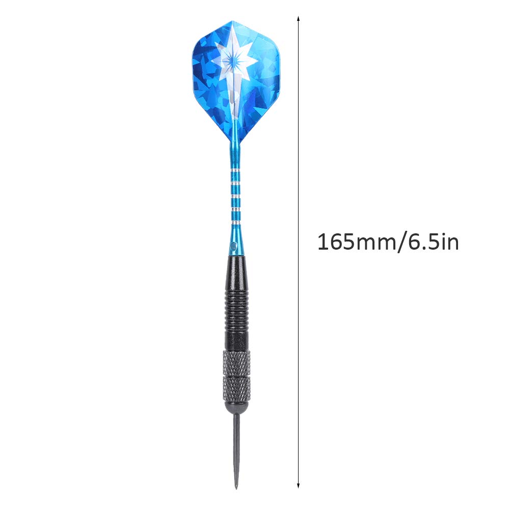 Topyond Professional Darts Set, Tungsten Darts 26g with Flights and Stems, Copper Plated Anti-Fall Tracking - Image 4