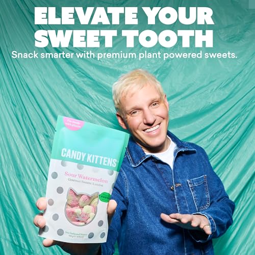 CANDY KITTENS Sour Watermelon Sweets, 140 g miniatura 3