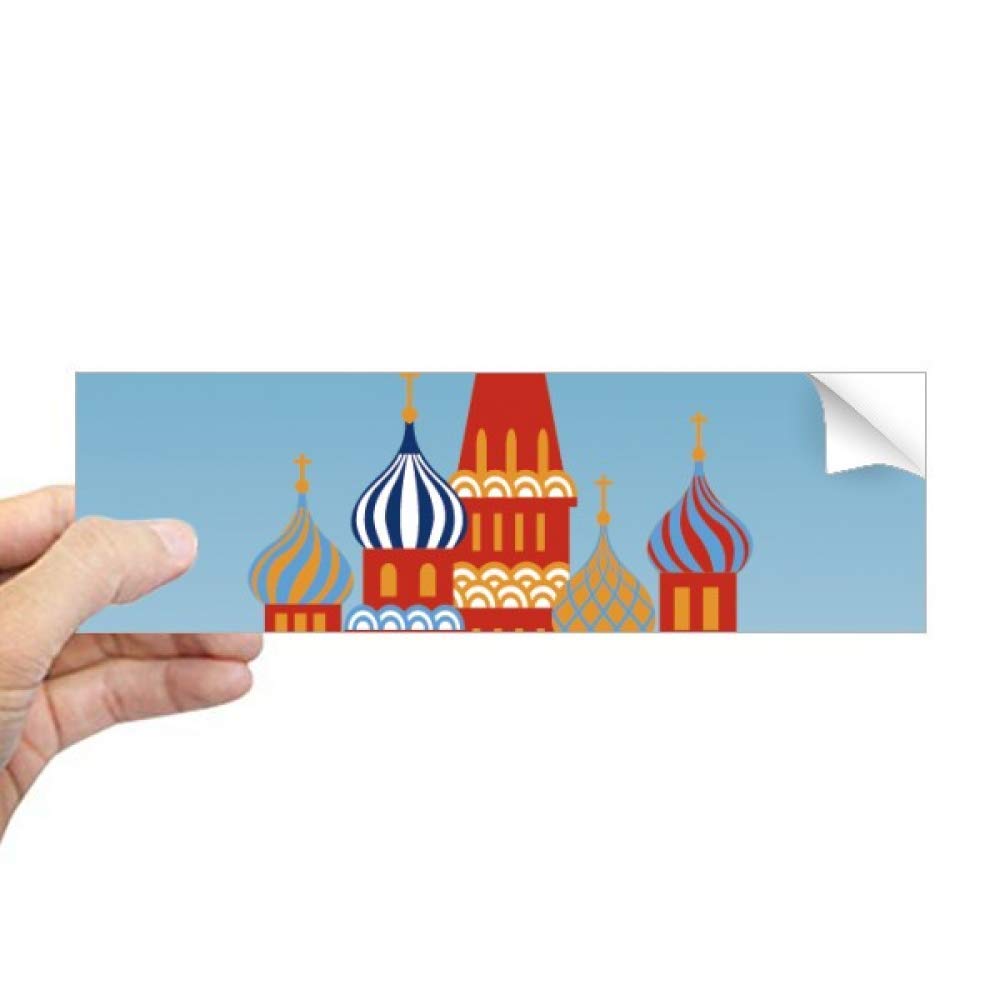 Autocollant pour fenêtre Kremlin Russie pour décorer sans bloquer la lumière