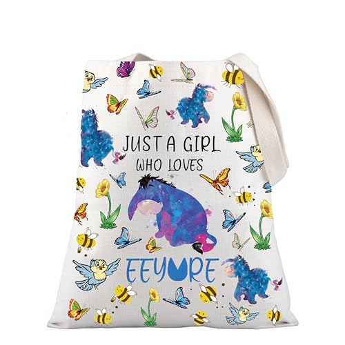 PLITI Donkey Tote Bag - Donkey Lover Gift - Cartoon Character