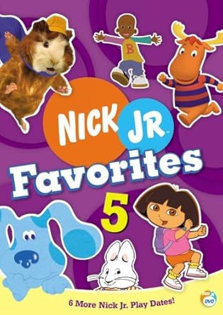 Amazon Com Nick Jr Favorites 5 Dvd Region 1 Us Import Ntsc Movies Tv