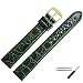 Produktbild MARBURGER Uhrenarmband 16mm Leder Grün Kroko XL - Werkzeug Montage Set 6811660000220