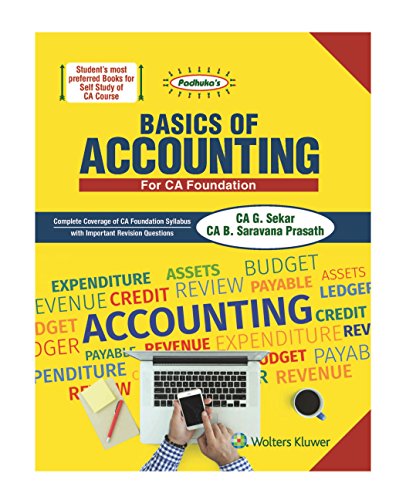 Padhuka’s Basics of Accounting: For CA Foundation