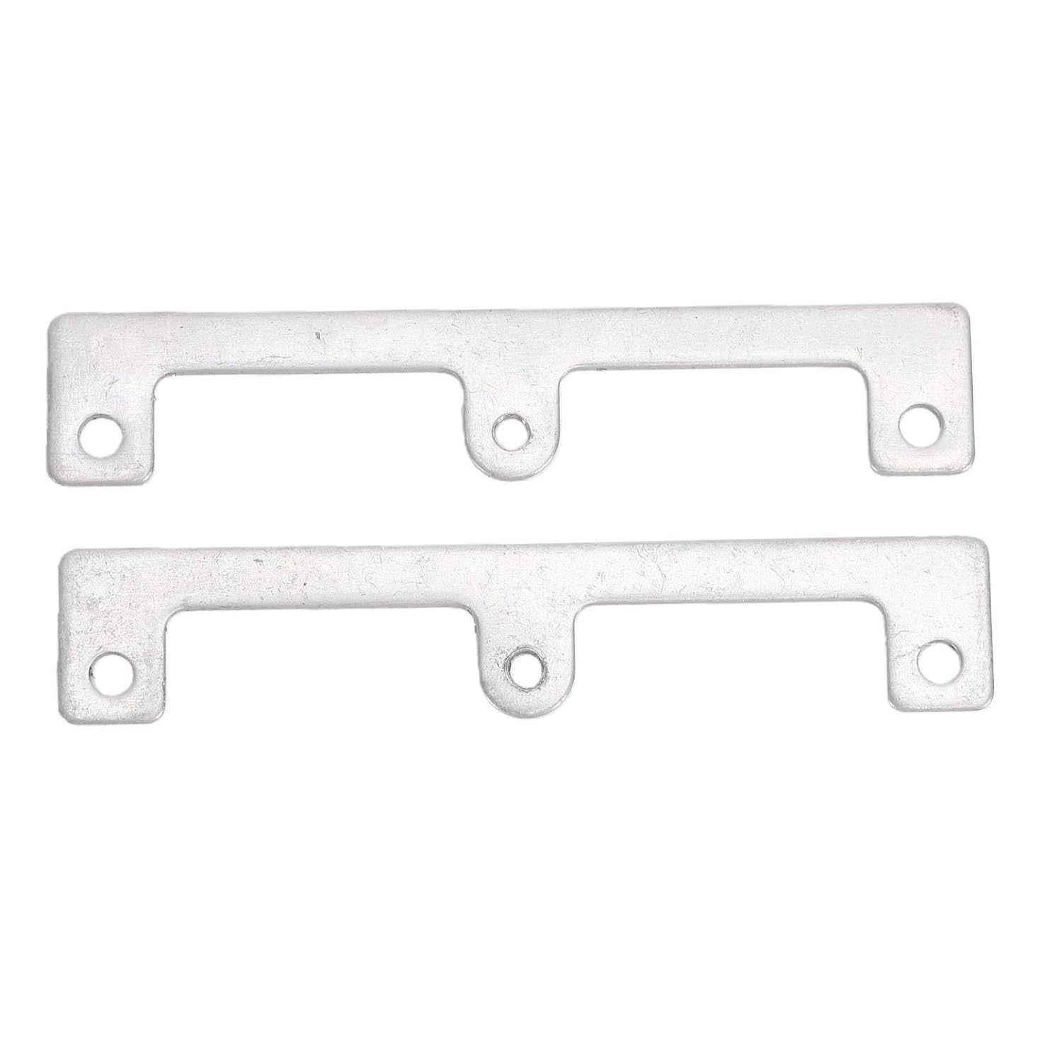 Garosa Stainless Steel Electrical Box Clips Outlet Repair Brackets Switch Box Straps with Screws for Wall Mounted Single Gang Outlets