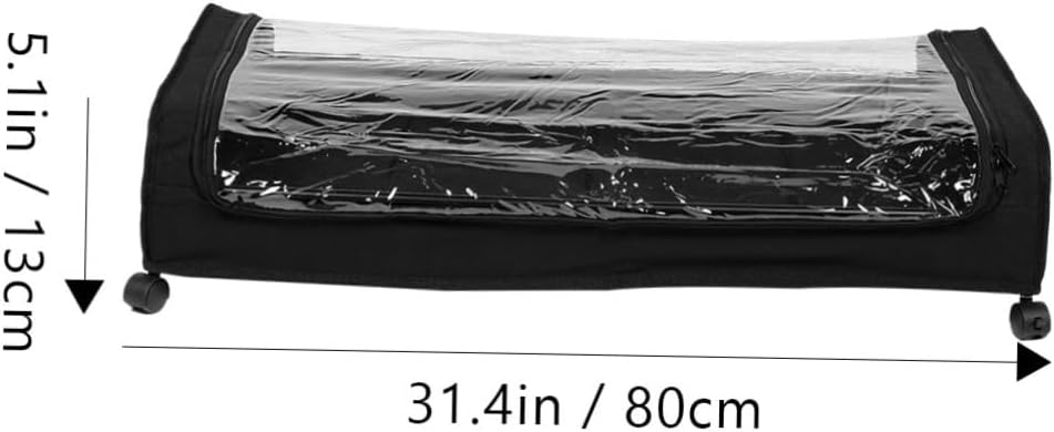 under Bed Storage Container Rolling Storage Rack with Drawers Clothes Organizer Space Saver Easy Access