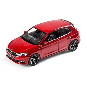 Skoda Fabia A07 Modellauto 1:43 Velvet Rot