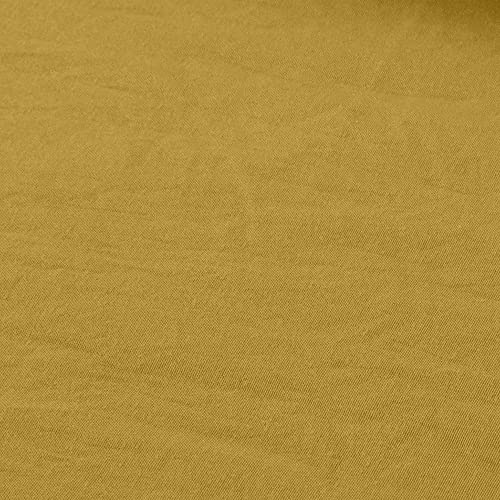 Modern Threads - Comforter Set - Down Alternative Brushed Microfiber - Elegant All Season Bedspread - Includes Shams, & Decorative Pillow - Luxurious Bedding - Gold, King #TOP3