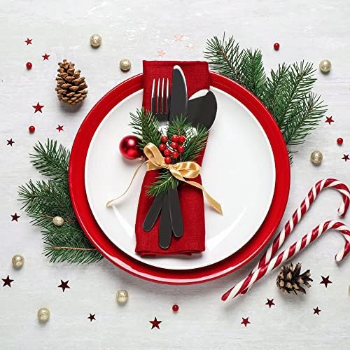 HCSSZ Christmas Berries Artificial Holly Berries 160 Pcs, Red Decor Berries for Christmas Wreath, Decorations Wreath Making Supplies Christmas Party Table Decoration