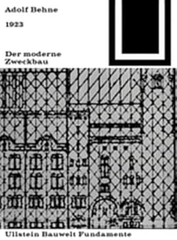 Hardcover Der Moderne Zweckbau (1929) [German] Book