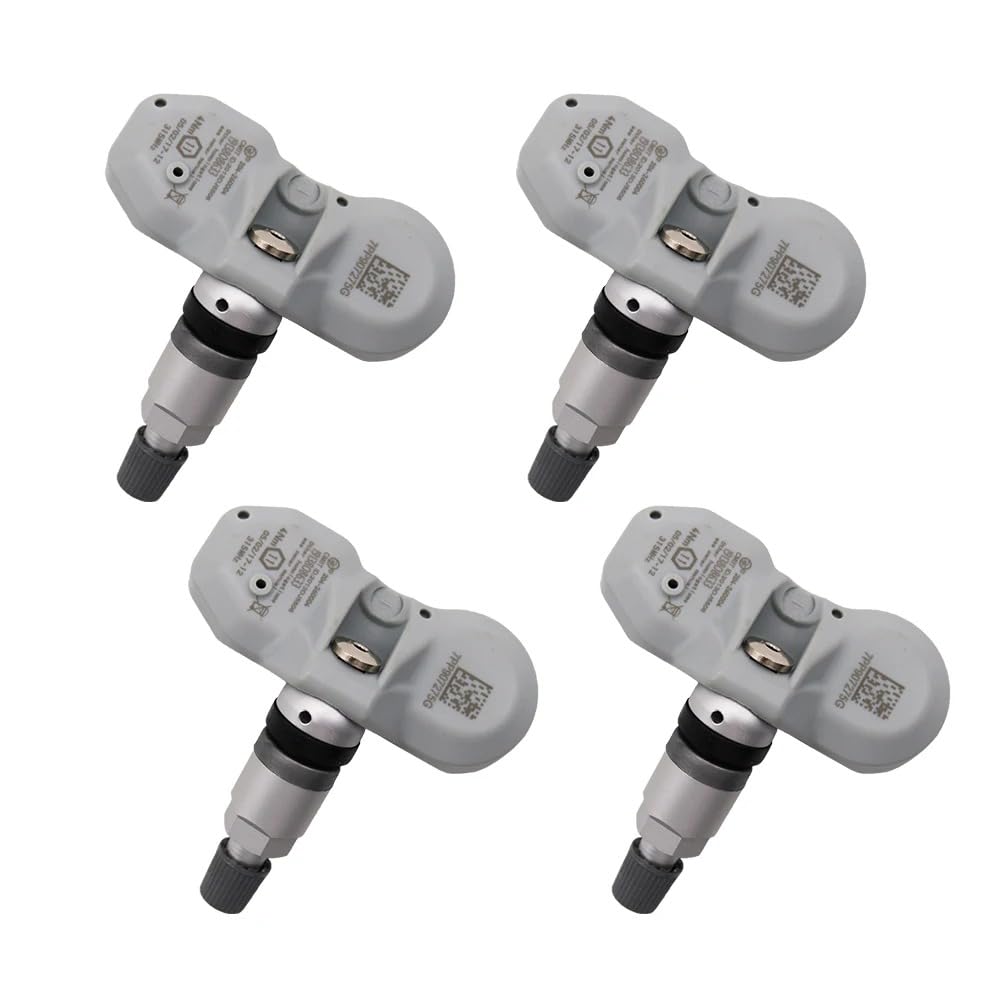 4 szt. Czujnik ciśnienia w oponach Czujnik TPMS OEM 7Pp907275G, dla Audi A8 2003-2010