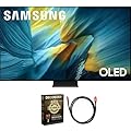 Samsung QN83S95FAEXZA 83 inch OLED 4K S95F Vision AI Smart TV 2025 (Renewed) Bundle with Deco Gear 6FT HDMI 2.0 Cable and CPS Exclusive 26 Month Protection Pack (BEACH-CPS-26M6500)