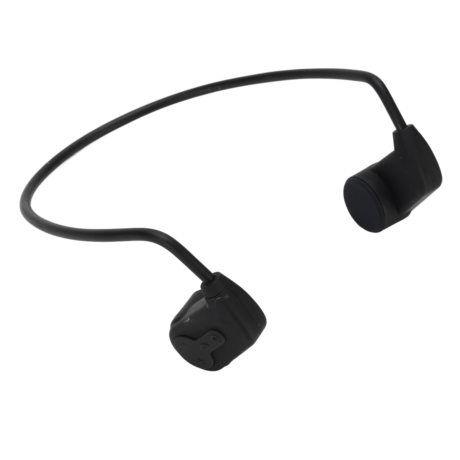 Przewodnictwo Kości Słuchawki Pływackie, Słuchawki Odporne na Deszcz IPX8, Wbudowane w 16 GB Odtwarzacz Mp3, 7 Godzin Gry, Słuchawki BlueToeth Otwarte do Sportów na świeżym (BLACK)