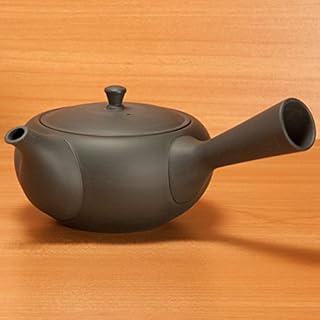 東屋 平急須 横手 鳥泥 並細（なみざさ）