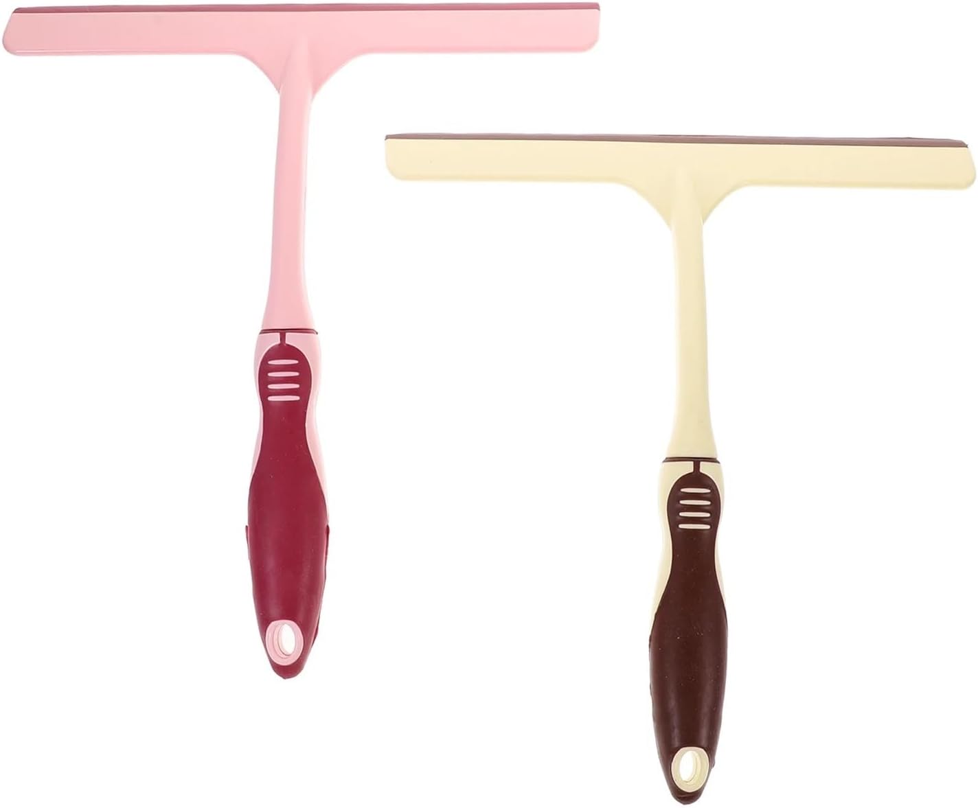 4Pcs Window Squeegee Handheld Glass Scraper Durable Soft Handle for Car Windshield Cleaning Wiper Tools