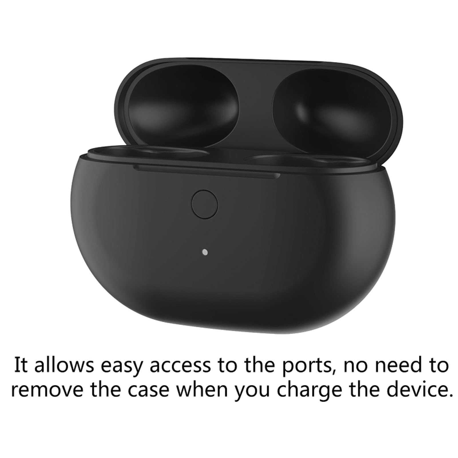 Boîtier de Charge sans Fil Compatible avec Beats Studio Buds, Boîtier de Chargeur de Remplacement avec Bouton de Synchronisation D'appairage et Batterie Intégrée de 700 MAh (écouteurs Non