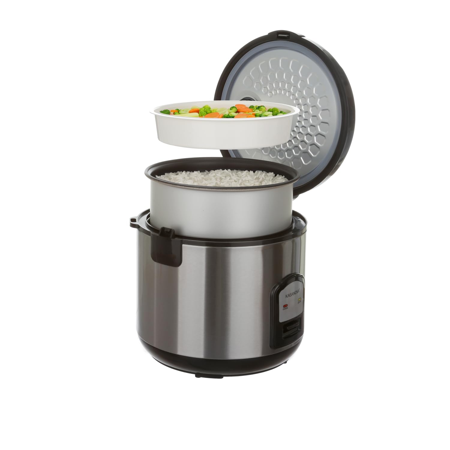 CUISEUR À RIZ LT1.8 W700 ACIER, Blanc