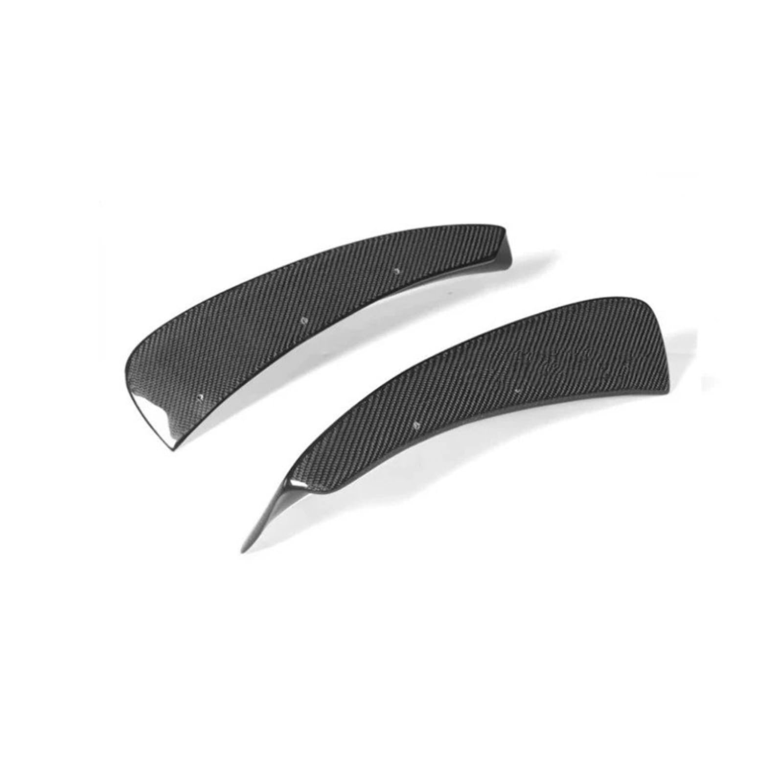 Auto Frontlippe Für E46 Für M3 1999-2006 Auto Frontstoßstange Splitter Diffusor Spoiler Splitter Lippenschutz Lippe Kohlefaser CSL Style 2 Paar Stoßfängerlippe Vorne(Unpainted Primer)