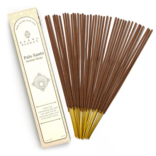 KarmaPledge Palo Santo Incense Sticks Burn Time 45-60 Min 40 Sticks
