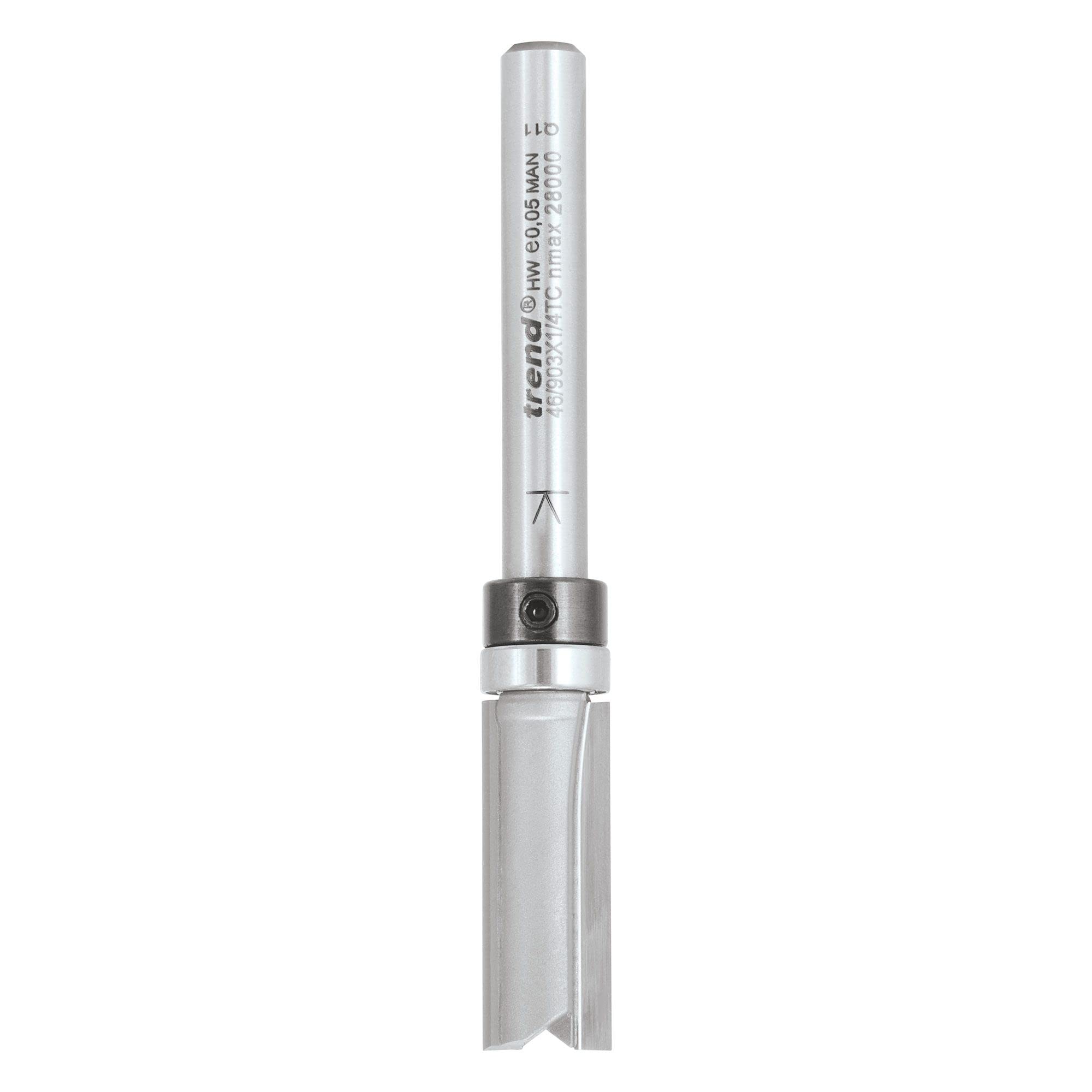 Trend Professional Bearing Guided Profiler, 1/4 Inch Shank, 9.5mm Cut Diameter, 25mm Cut Length, Tungsten Carbide Tipped, 46/903X1/4TC - Image 2