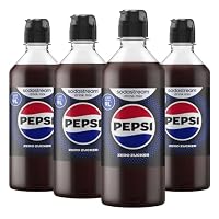 Sodastream drink mix Pepsi Zero Zucker, Cola Sirup, 4er Pack (4 x 440 ml) – Ansicht 1