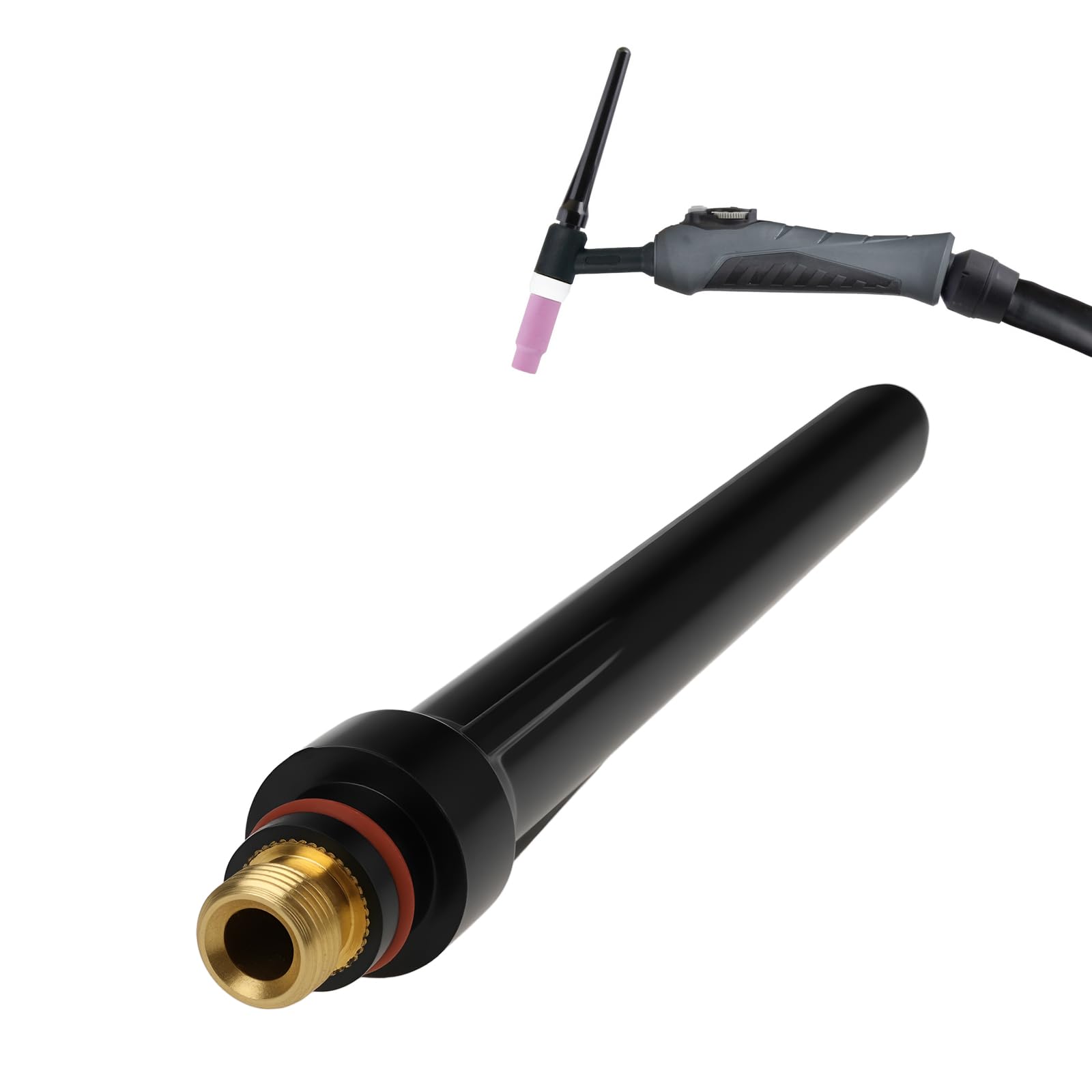 SG Store 5Pcs Welding Gun Long Welding Gun Cap 9x118mm Compatible with TIG SR17 SR18 SR 6 WP/HP 17 18 26 - Image 3