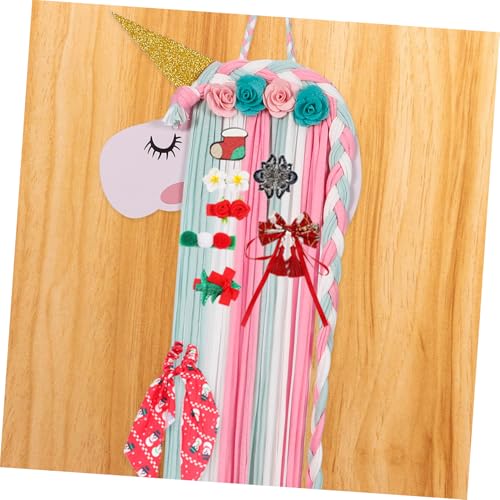 CATIEBYE Prendedor De Cabelo De Unicórnio Decoração De De Suporte De Arco De Unicórnio Suporte De Ar