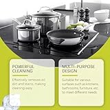 Power Cleaning Stone with Eraser Sponge - Natural Stone Cleaner & Polish for Granite,Marble,Quartz Surfaces,Gentle Care for Kitchen Countertops,Bathroom Tiles,Shower Walls & Floors,Restores Shine,100g - Image 3