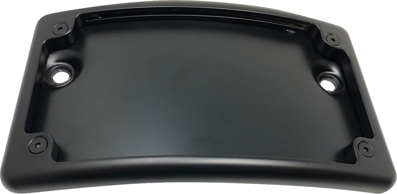 Kodlin USA KUS20200 Curved License Plate - Black