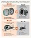 THERUN Cross Trainer for Home, 16-Level Magnetic Resistance Elliptical