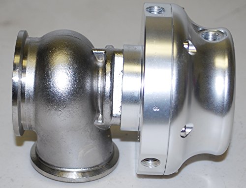 Emusa External 38Mm V-Band Wastegate Set Up At 14Psi (Silver) #TOP4