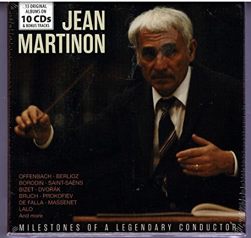 Jean Martinon Milestones of a Legendary Conductor coffret CD musique classique