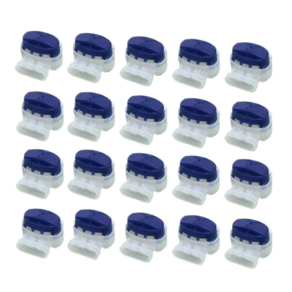 Connecteurs de fils électriques à 3 voies, ensemble de 20 pièces compatibles avec tondeuse automatique de jardin extérieur, tondeuse à gazon
